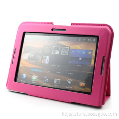 Folding Case for RIM's BlackBerry Playbook, Stand from Folding, Access to Headphone Jack/USB Port